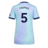Damen Fußballbekleidung Arsenal Thomas Partey #5 3rd Trikot 2024-25 Kurzarm